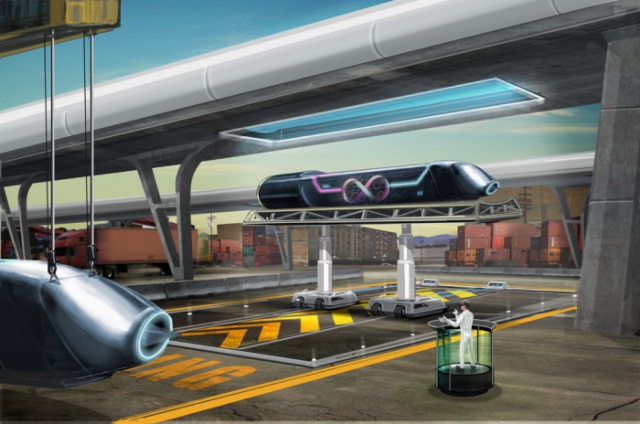 Строительство Hyperloop