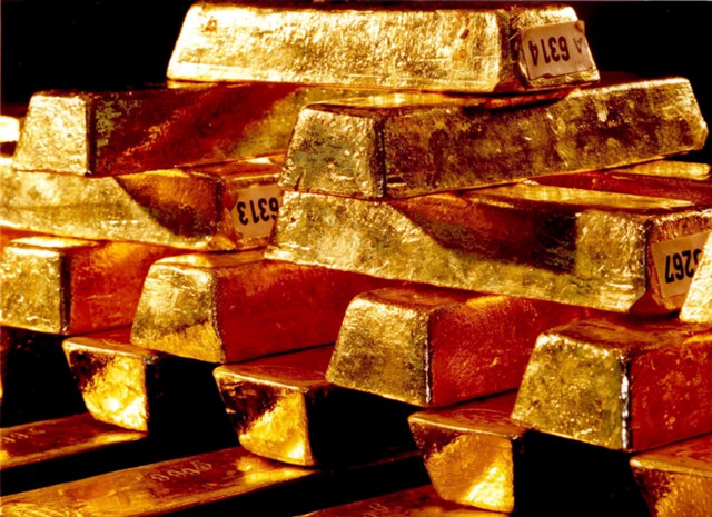 Цены на золото упали