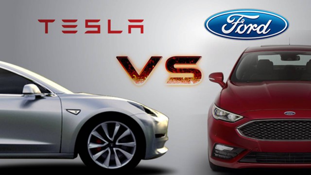Tesla обонала Ford