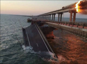 Крымский мост подорвали:
